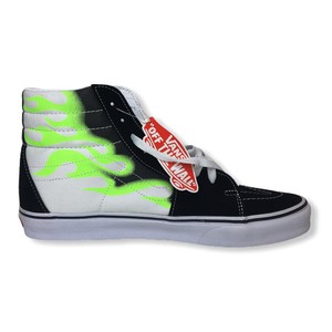 vans with green flames
