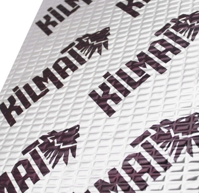 KILMAT Auto Schalldämmung 50 Mil - Butyl Schalldämpfer Matten 25 Sqft