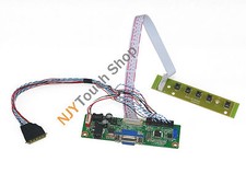 VGA LCD Controller Board Work for 10.1inch HSD100IFW1-A00 1024x600 LCD Panel