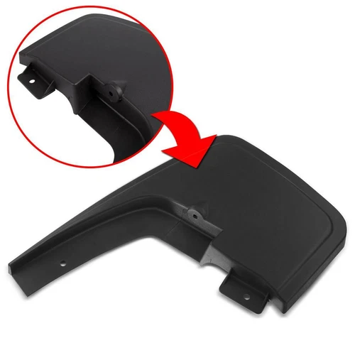 4pcs Mud Flaps Splash Guards Fender With Wheel Lips For 15-20 Ford F-150 Pickup - Picture 6 of 12