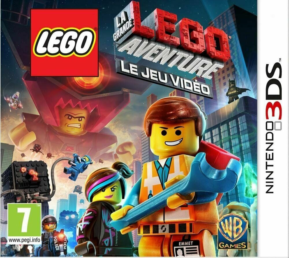 LEGO : LA GRANDE AVENTURE / NINTENDO 3DS / NEUF SOUS BLISTER D’ORIGINE / VF