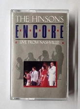Encore Live from Nashville The Hinsons (Cassette, 1988, Calvary Records)