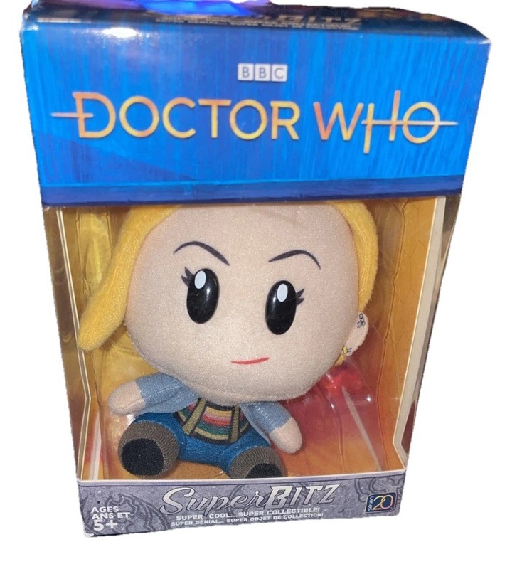 BBC Doctor Who Super Bitz Collectible NEW box plushie