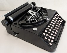 Vintage Type Writer Black Retro Typewriter Tin Model Retro Decoration Ornaments