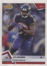 2018 Panini Instant NFL AFC North Champions /98 Gus Edwards #333 0j19