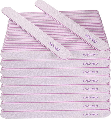 Nail File (200 Pcs), Bulk Emery Board Nail Files for Acrylic Nails and Natural N