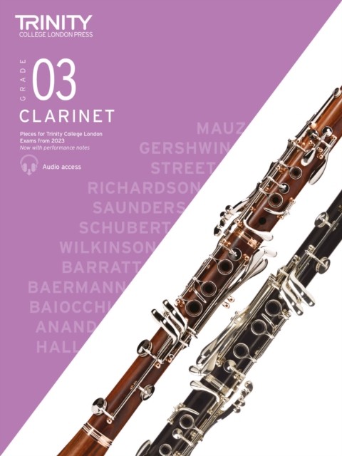 Trinity College London Clarinet Exam Pieces from 2023  by Trinity College London