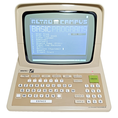 Minitel La Radiotechnique 9NFZ300/2 Series Terminal (1986) - überholt Videotex BBS - Bild 4 von 24