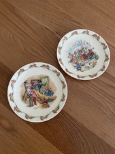Royal Doulton Vintage Bunnykins Small Plates - Great Condition - Bundle Of 2