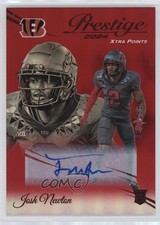 2024 Prestige Rookies Xtra Points Red Premium Signatures Josh Newton Auto 0a3