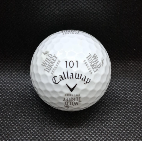 Callaway Chrome Soft Truvis Golfball - Wild Turkey Bourbon - 4A