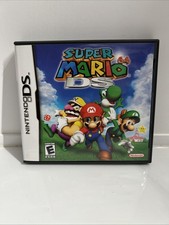 Super Mario 64 DS Nintendo - Case W/ Manuals Only - No Game Cartridge