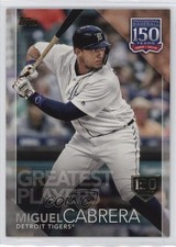 2019 Topps Greatest Players 150th Anniversary 82/150 Miguel Cabrera #150-74 o7m