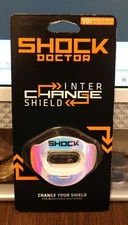 NEW Shock Doctor Inter Change Mouthpiece SHIELD Mouth Guard Football Sports