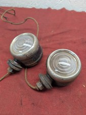 Vintage Antique Automotive Accessory Light Cowl Lights Marker Lamps Hot Rod Cust