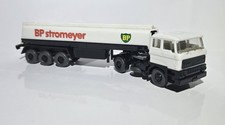 Wiking H0 1:87 LKW DAF 3300 SATTELZUG TANKSATTEL WERBEMODELL "BP" SPED STROMEYER