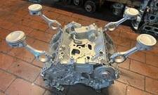 Motortisch Tisch MERCEDES BENZ V6 Büro Werkstatt Couchtisch HANDMADE Motor