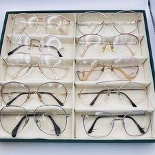 10 X Lot Collection Package Glasses Vintage 70S 80S Women Metal NOS