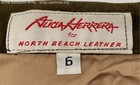 Alicia Herrera For North Beach Leather Women's Brown A-Line Skirt Size 6 — photo 5