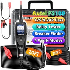 Autel Powerscan Ps100 Automotive Circuit Tester 2.0 12-24v Power Circuit Probe