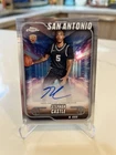 2024-25 Topps Chrome Basketball Stephon Castle RC Auto San Antonio Spurs