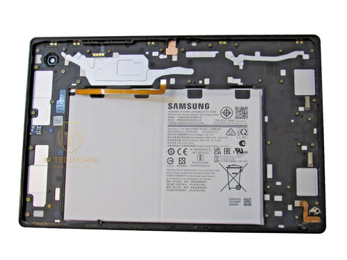 Gehäuse Backcover mit Akku für Samsung Galaxy Tab A8 (2021) - Silber