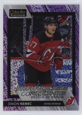 2023 O-Pee-Chee Platinum Marquee Rookies Violet Pixels 150/299 Simon Nemec 1e7g