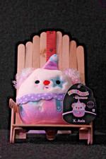 NWT 2.5" Micromallow by Squishmallow "X. Axis the Clown" MM2 515