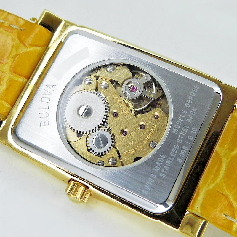 Bulova Rectangular Regulator Hand Wind Mechanical… - image 6