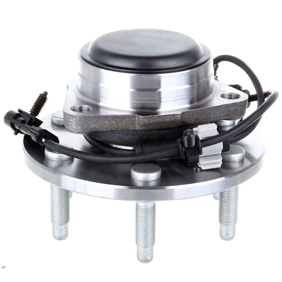 Front CV Axle+Brake Pads+Wheel Hub Bearing For 2002-06 Chevrolet Avalanche 1500 - Image 2 of 4