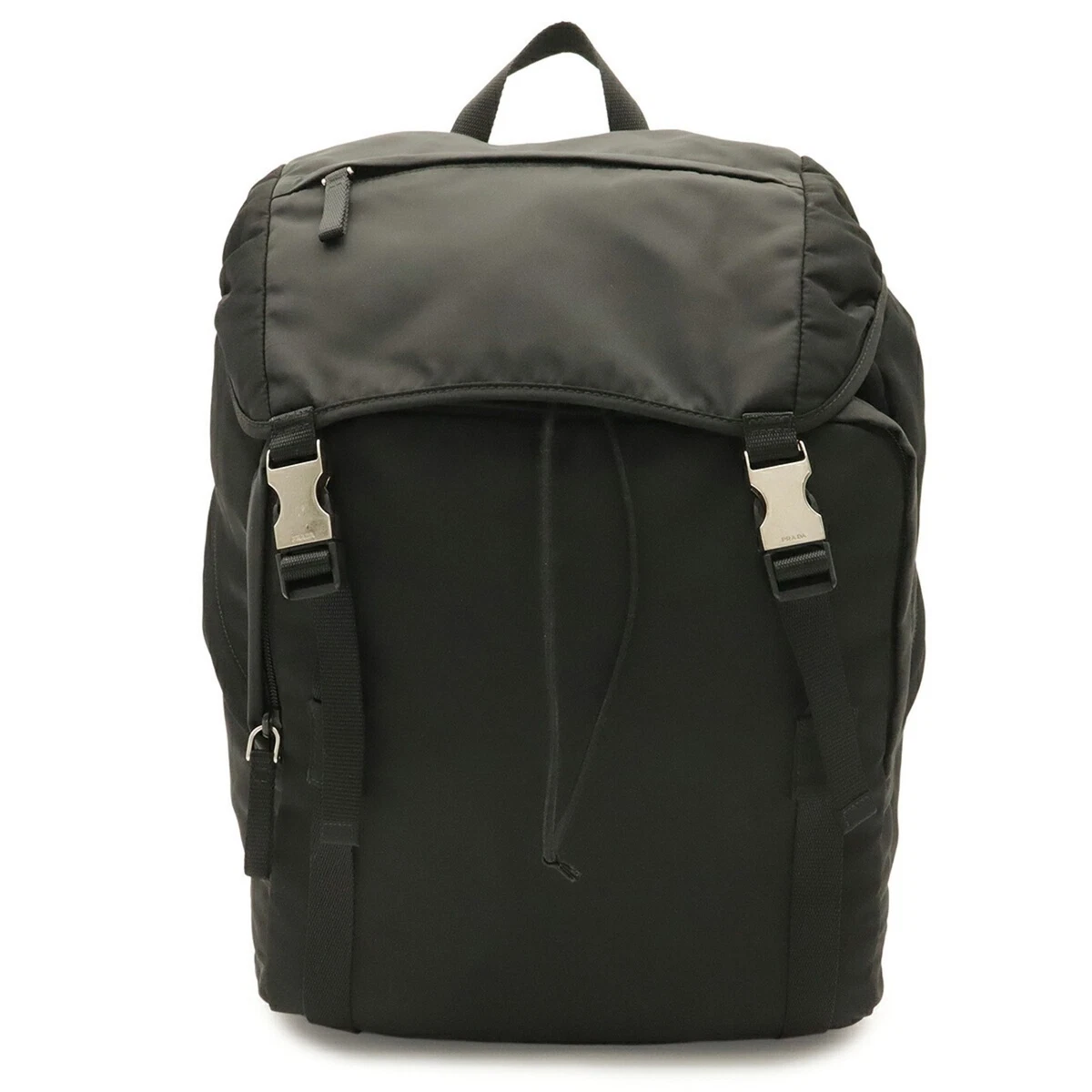 PRADA Backpack Black Bags for Men for sale | eBay