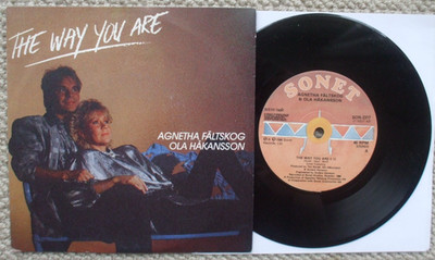 Agnetha Faltskog (ABBA) - The Way You Are / Fly Like The Eagle -  EX- 45 + PS