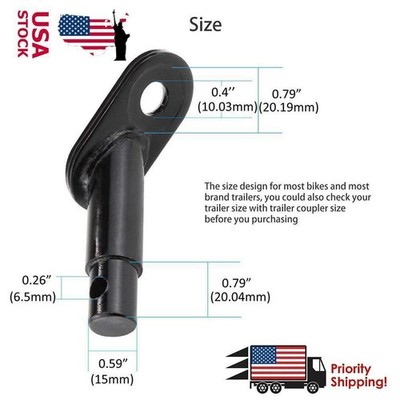 For InStep Schwinn Bike Bicycle Trailer Coupler Attachment new Angled |U.S D1O9