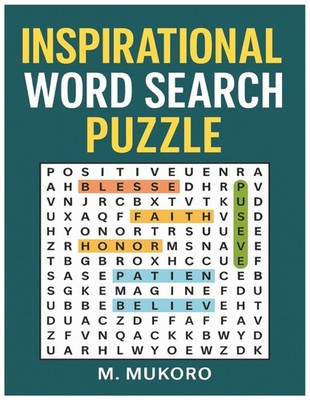 Inspirational Word Search Puzzle Large Print Word Search Book for Adults & Se...