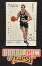 2013-14 Panini Signatures SN /15 Silver Larry Bird #221