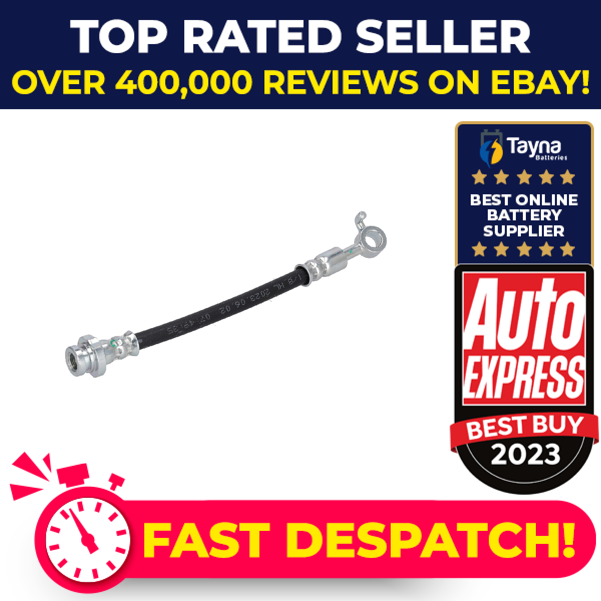 Brake Hose fits NISSAN QASHQAI J11 2.0 Rear Outer, Left 2014 on MR20DD Hydraulic