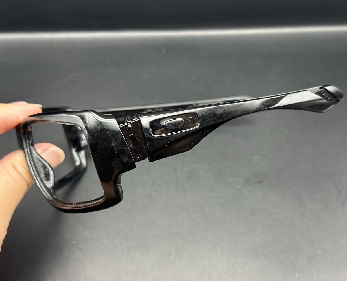 Oakley Big Taco Polished Black Frame (No Icons/Clips) | eBay