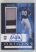 2021 Panini Chronicles Blue 23/25 Estevan Florial #OJA-EF Auto 13hc