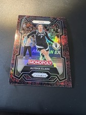 2024 Panini Monopoly Prizm #7 Alysha Clark Red Classic Icons