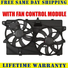 New Radiator Condenser Fan Assembly For 2007-2014 Ford Edge 3.5L 3.7L