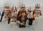 Lego Star Wars: 212th Superpack - Obi Wan, Cody & jetpack, P1 Cody, & 3 x Clones