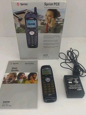 Vintage Y2K Sanyo Model SCP-4000 Dual Band Cell Phone Sprint PCS Working