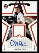 2025 Panini Stars & Stripes #SSM-CC Chase Cotton Signature Materials