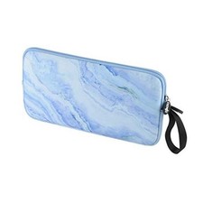 Neoprene Carrying Keyboard Sleeve Case Bag Protection Pouch Blue Marble Pattern