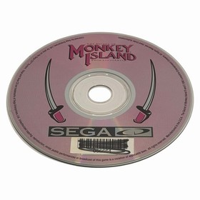 The Secret of Monkey Island (Sega CD, 1993) Authentic Disc & Box Tested