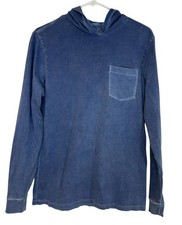 Vineyard Vines Hoodie Long Sleeve Big Whale Men  s Size XS 100 cotton Blue