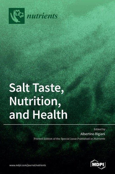 Salt Taste, Nutrition, And Health | Buch | Englisch (2020) | Gebunden | Mdpi Ag-image