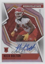2021 Panini Rookies & Stars Rookies Signatures 17/249 Nick Bolton #181 Auto 1j2
