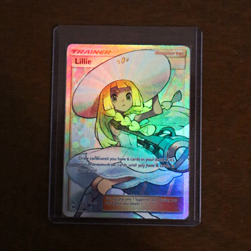 Pokemon TCG Lillie 147/149 Sun & Moon Full Art Holo Ultra Rare English 2017