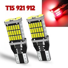 2pcs Red 921 912 Led Cargo 3rd Brake Light Bulb For Toyota Tundra 2000-2020